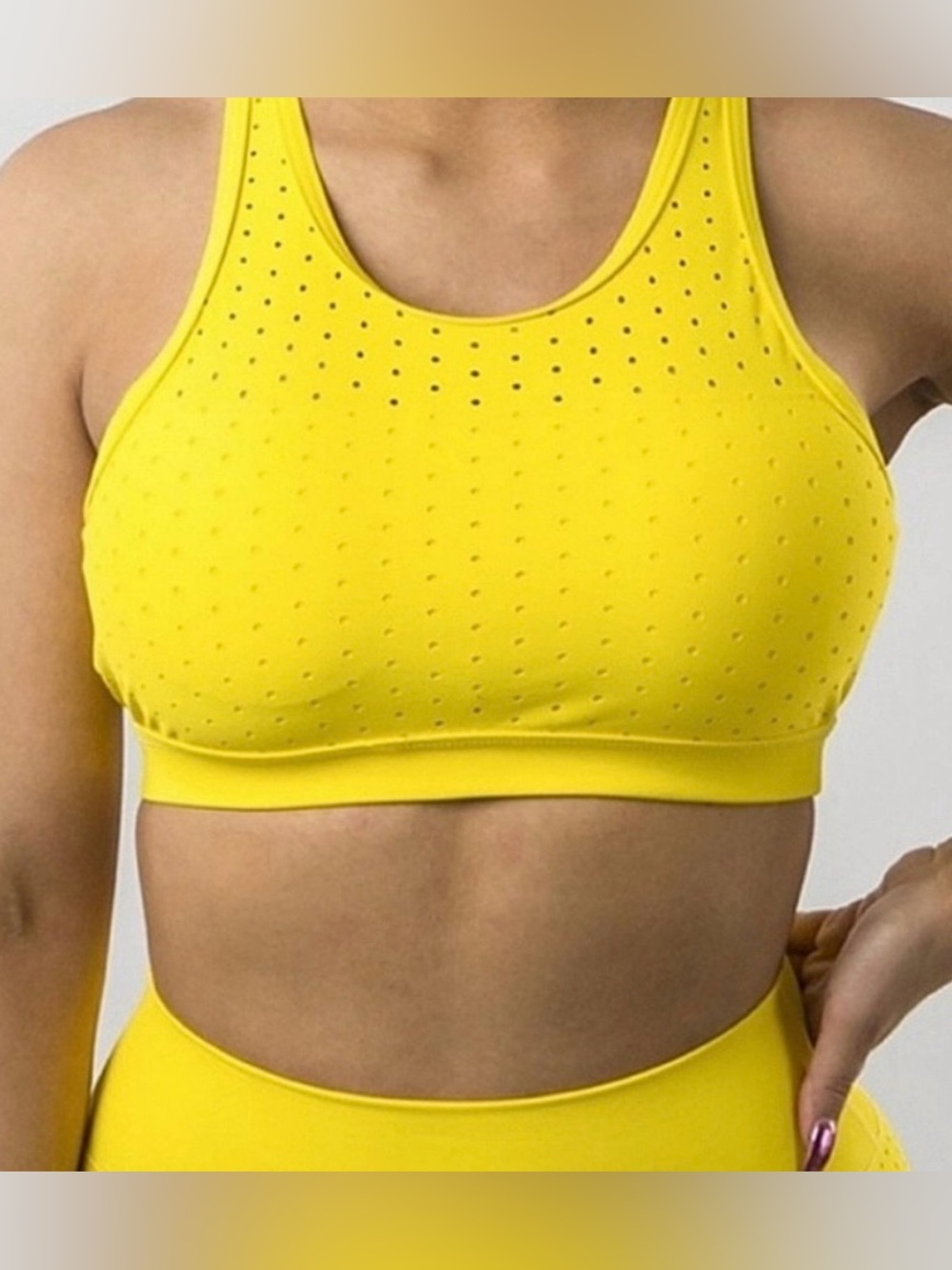 Buffbunny bright yellow bra